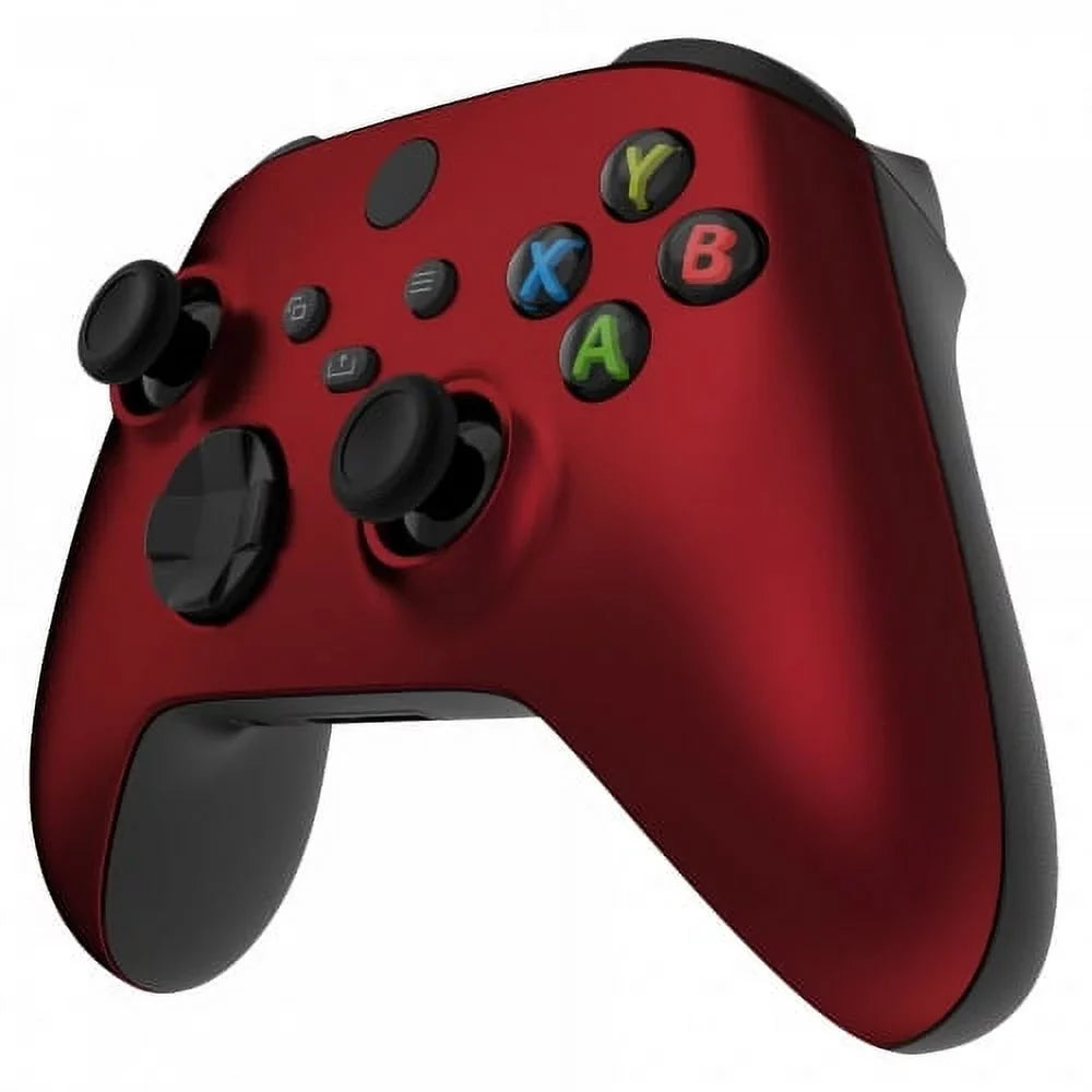 LED X White Xbox With Fire Touch Soft Rapid Modded Red Controller Custom