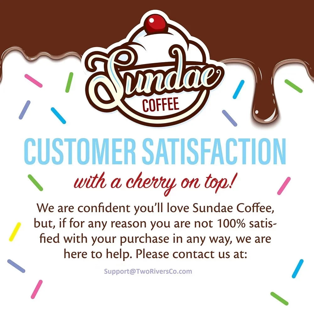 Variety Keurig Brewers Flavored Sundae 48 K-Cup Cream Ice Coffee Pack for K-Cups