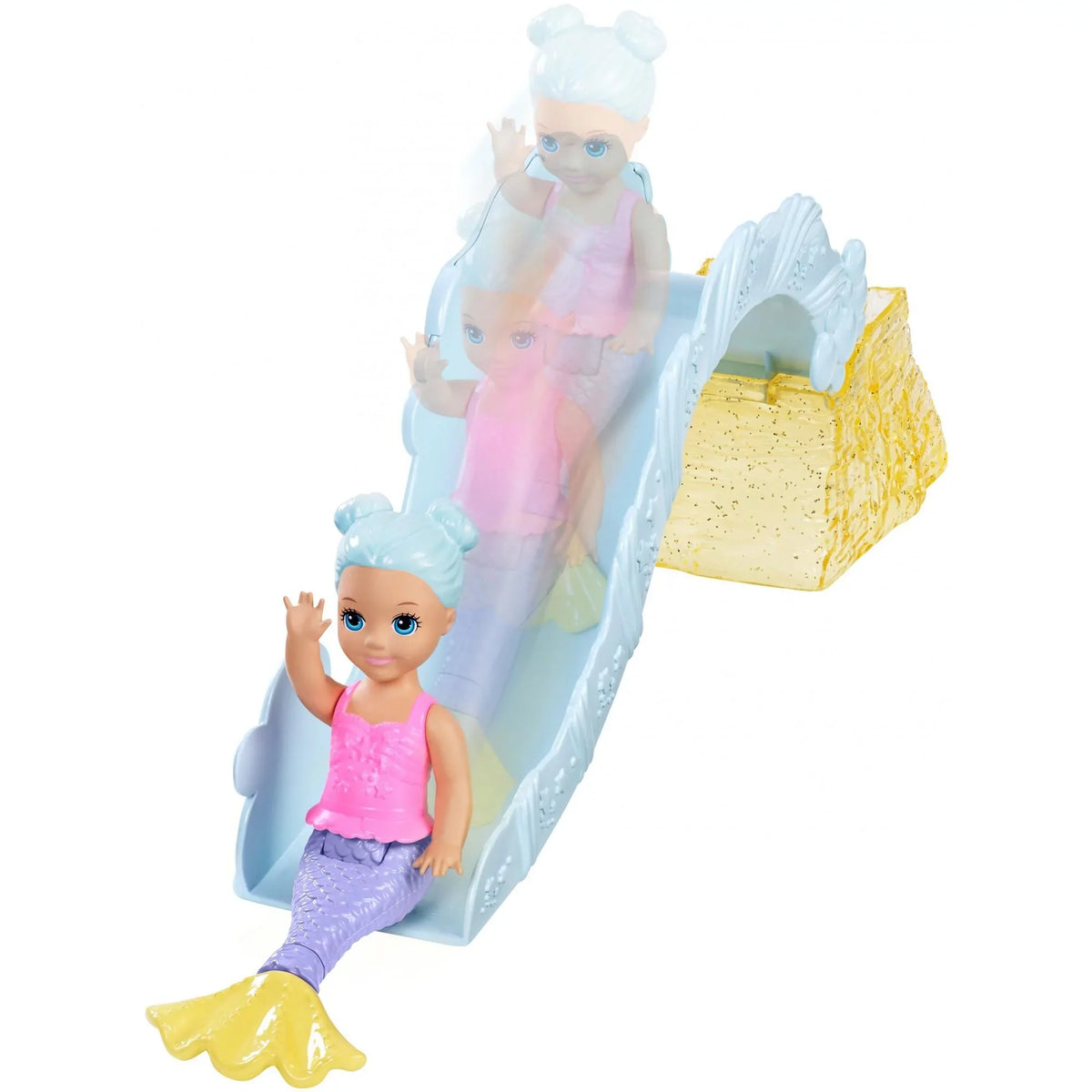 Mermaid Barbie Merbaby & Mertoddler Dreamtopia Doll, Playset