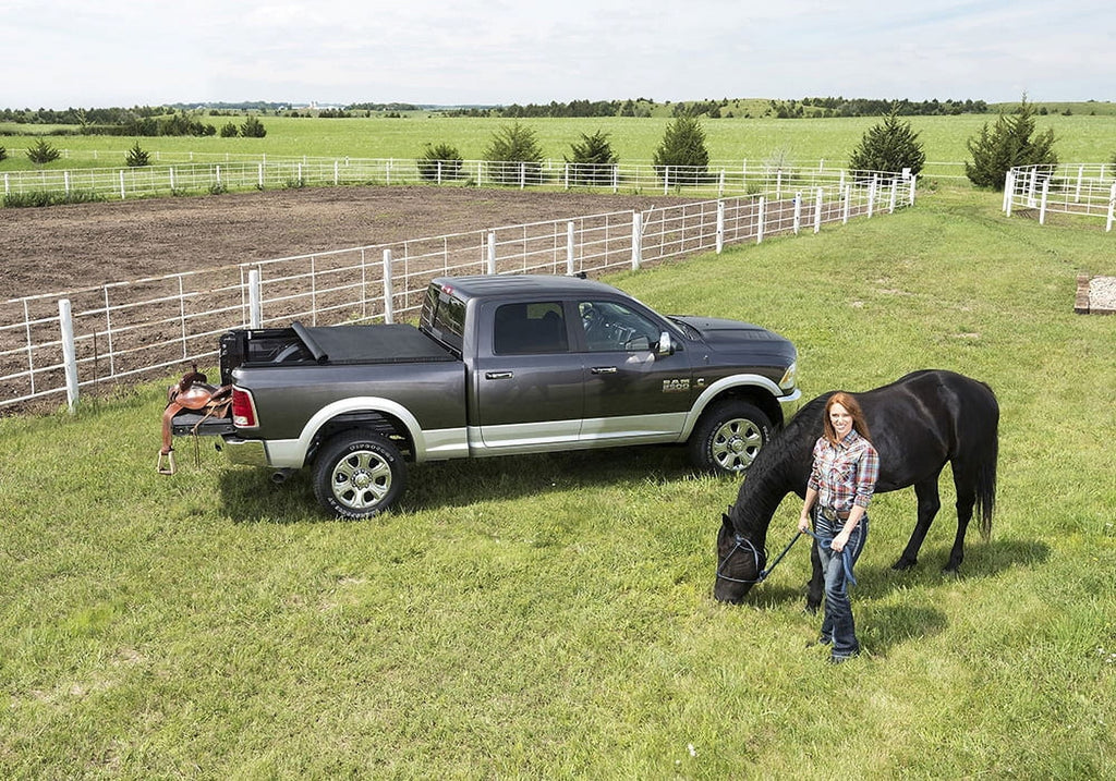 Compatible 2500/3500 with 248901 2009-2018, Dodge Classic Truck Bed Truxport Cover Bed 2010-21 Rambox | Roll 2019-2020 1500, Truxedo (96.3") | Up Soft Tonneau Ram 8' w/out