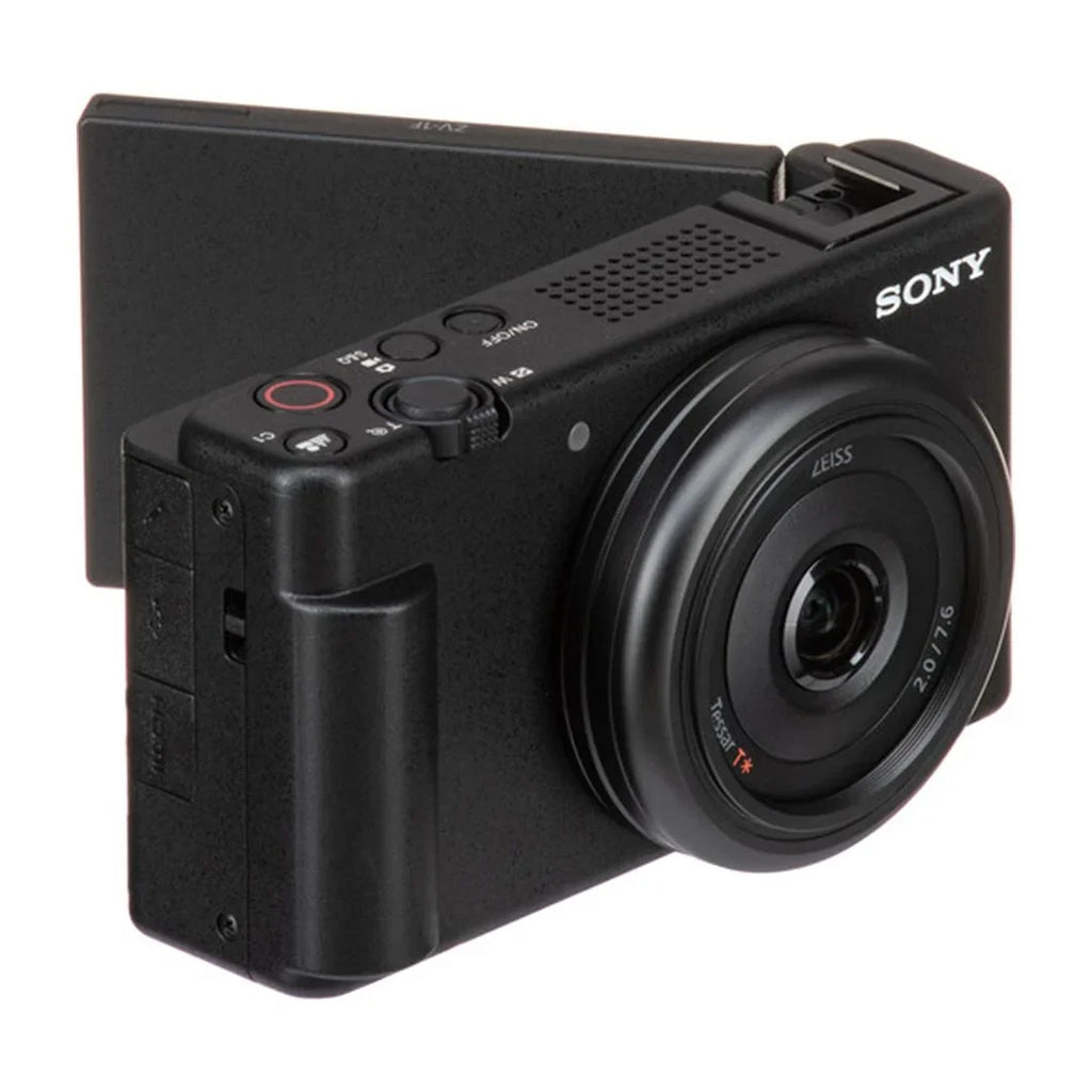 Bundle Memory ZeeTech Vlogging ZV-1F Sony 128GB Accessory + + Card SanDisk (Black) Camera with Tripod