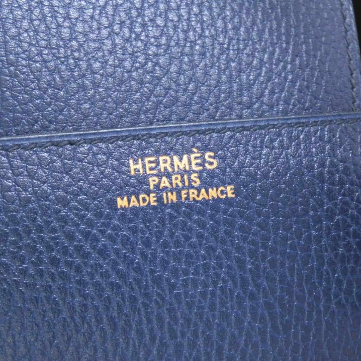 Bag Engraved Roy Drag Red 〇Z 48 (Fair) Ardennes Hermes Blue Boston Pre-Owned Rouge Voyage Bicolor Vif