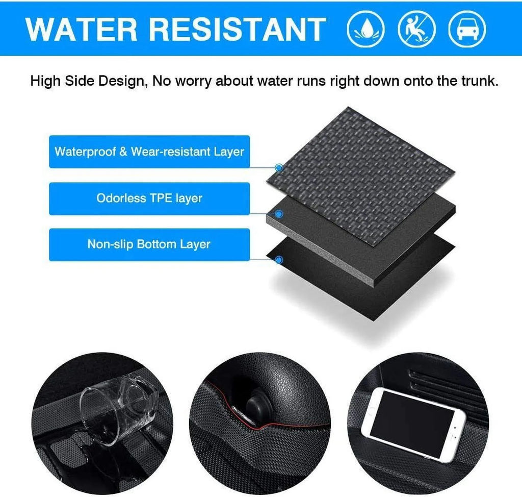 for Waterproof Mat Mats Trunk Liner 2020-2023 Highlander Custom Cargo Toyota