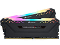 C16 Black RGB 3200MHz LED Desktop - Corsair Memory DDR4 (2x8GB) 16GB Vengeance PRO