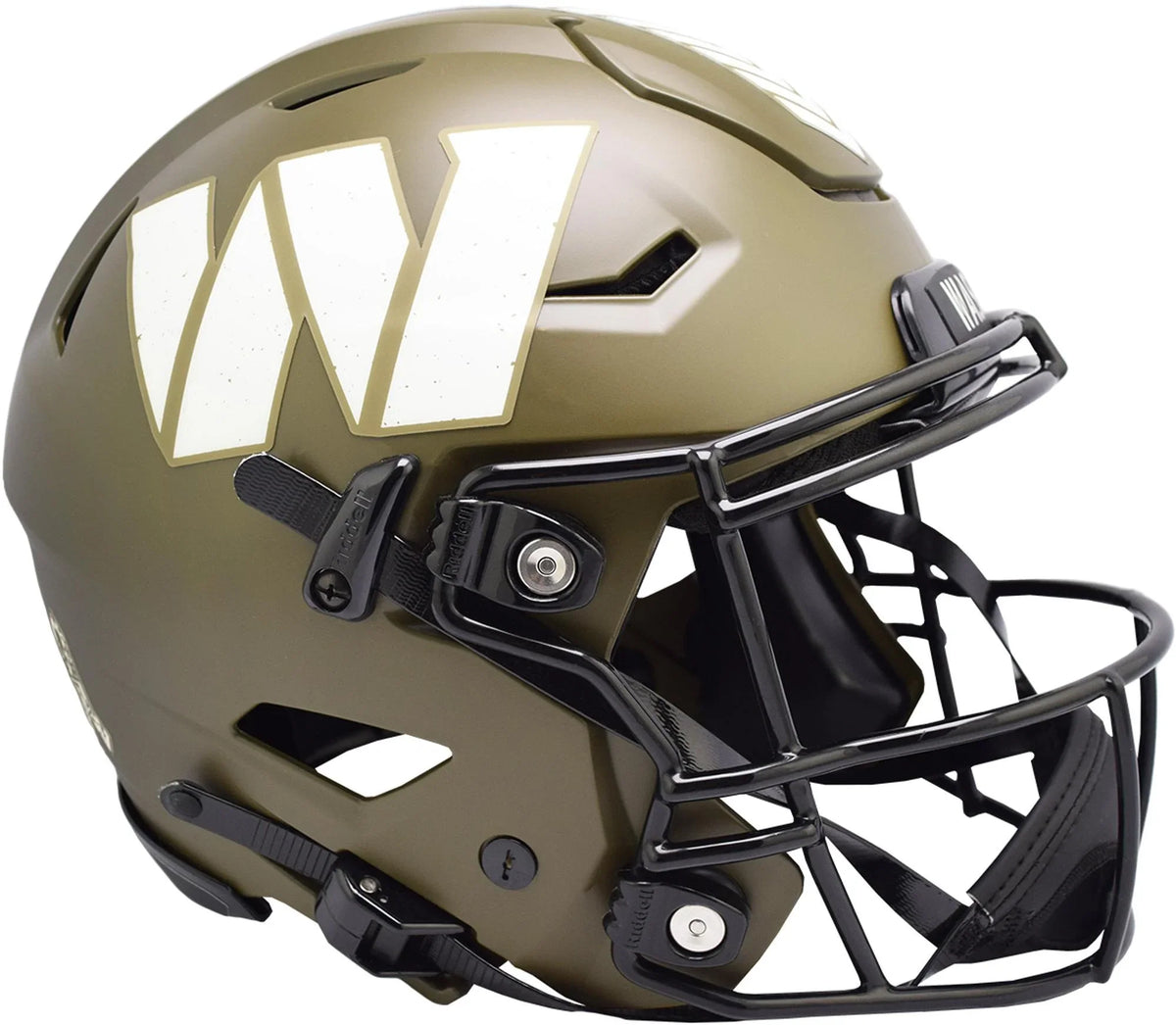 Helmet Flex - Riddell 2022 Fanatics Speed Authentic To Authentic Washington Service Commanders Salute Certified