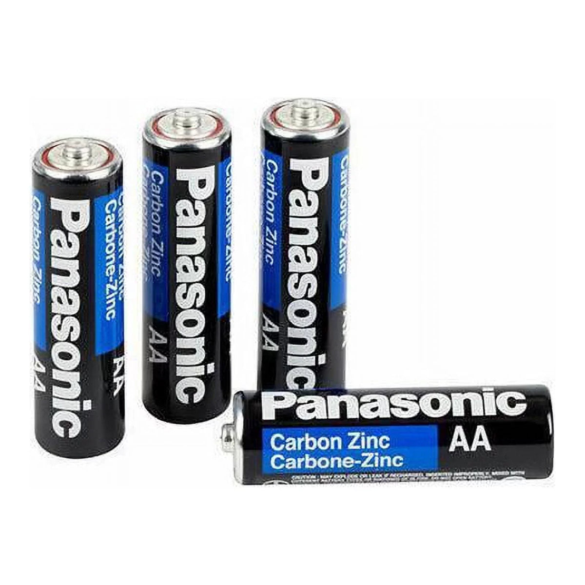 Batteries PCS A Power Duty Panasonic Super AA Double 1.5v Heavy Carbon 48 Battery Zinc