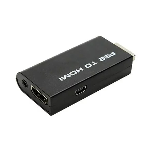 PS2 HDMI 5-Packs Output HDMI Power Converter + Audio Video Adapter HD USB Cable to