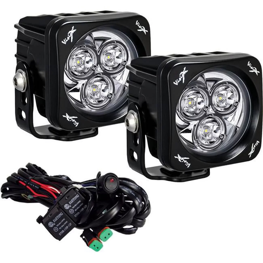 Lights CG2 LED Lighting Pack of CG2-OPM310KIT - in. 2 X 3.0 Vision Cannon Square 3