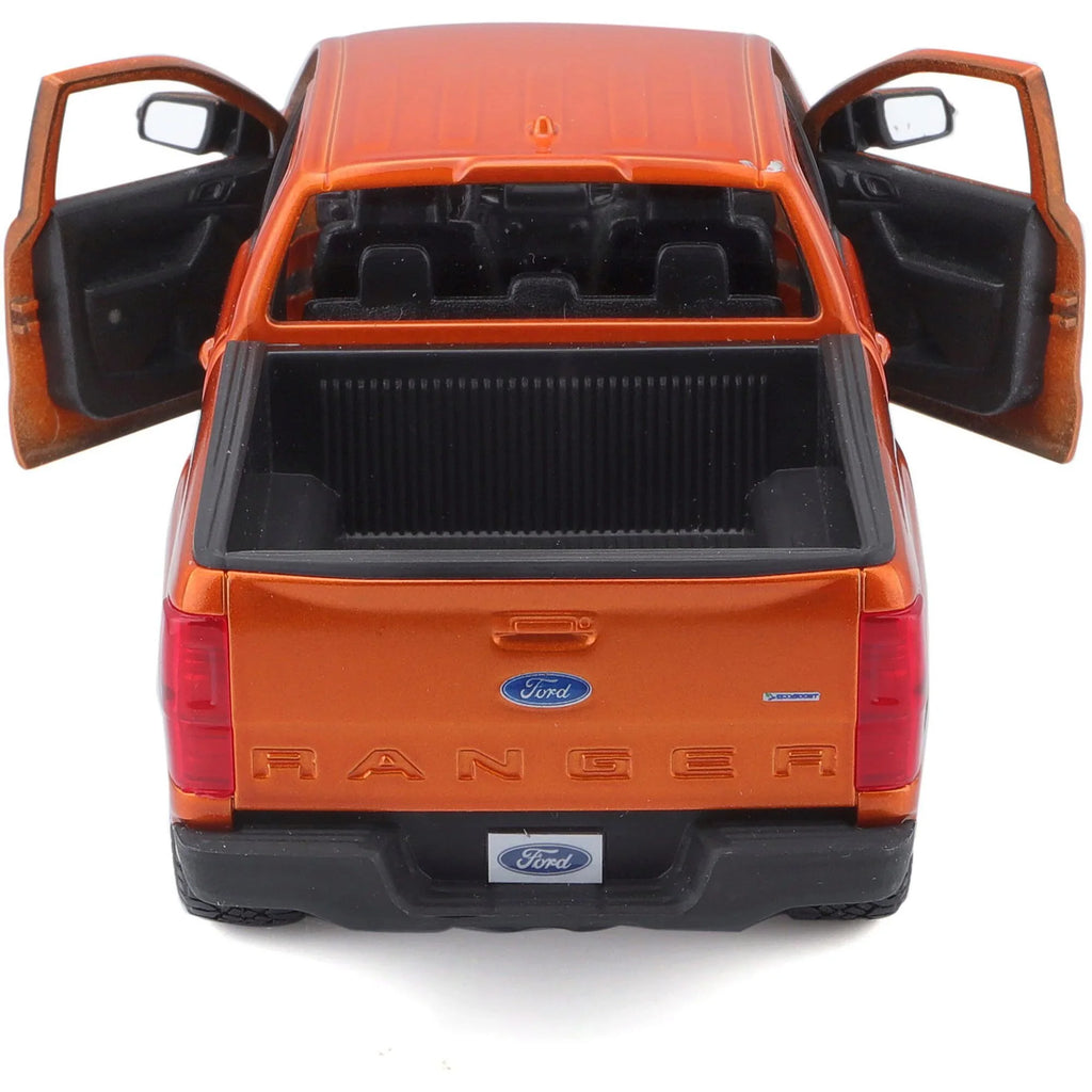 Ranger Pickup Model Lariat Sport Diecast Car Truck Maisto Dark Ford 2019 Metallic Blue 1/27 by