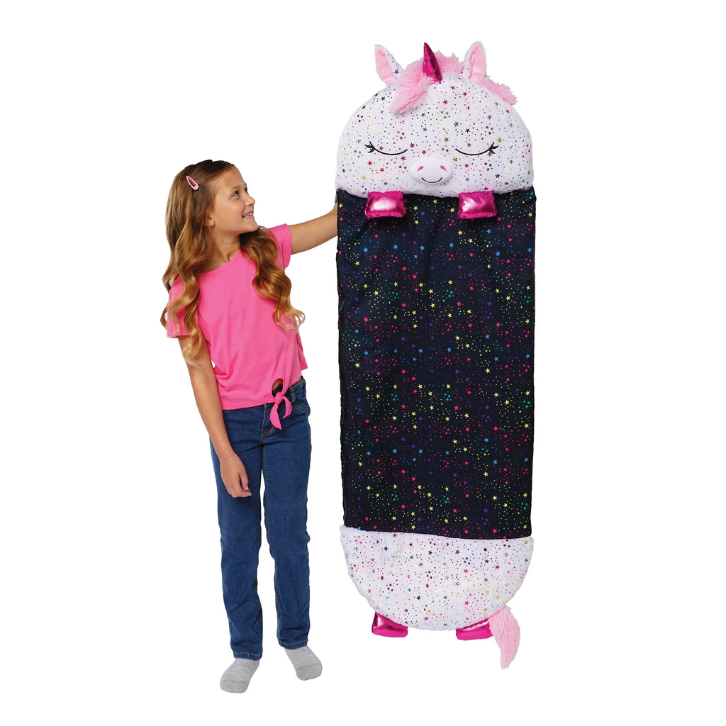 One, and Sack Pillow in Nappers Unicorn Toy Sleeping Happy Plush