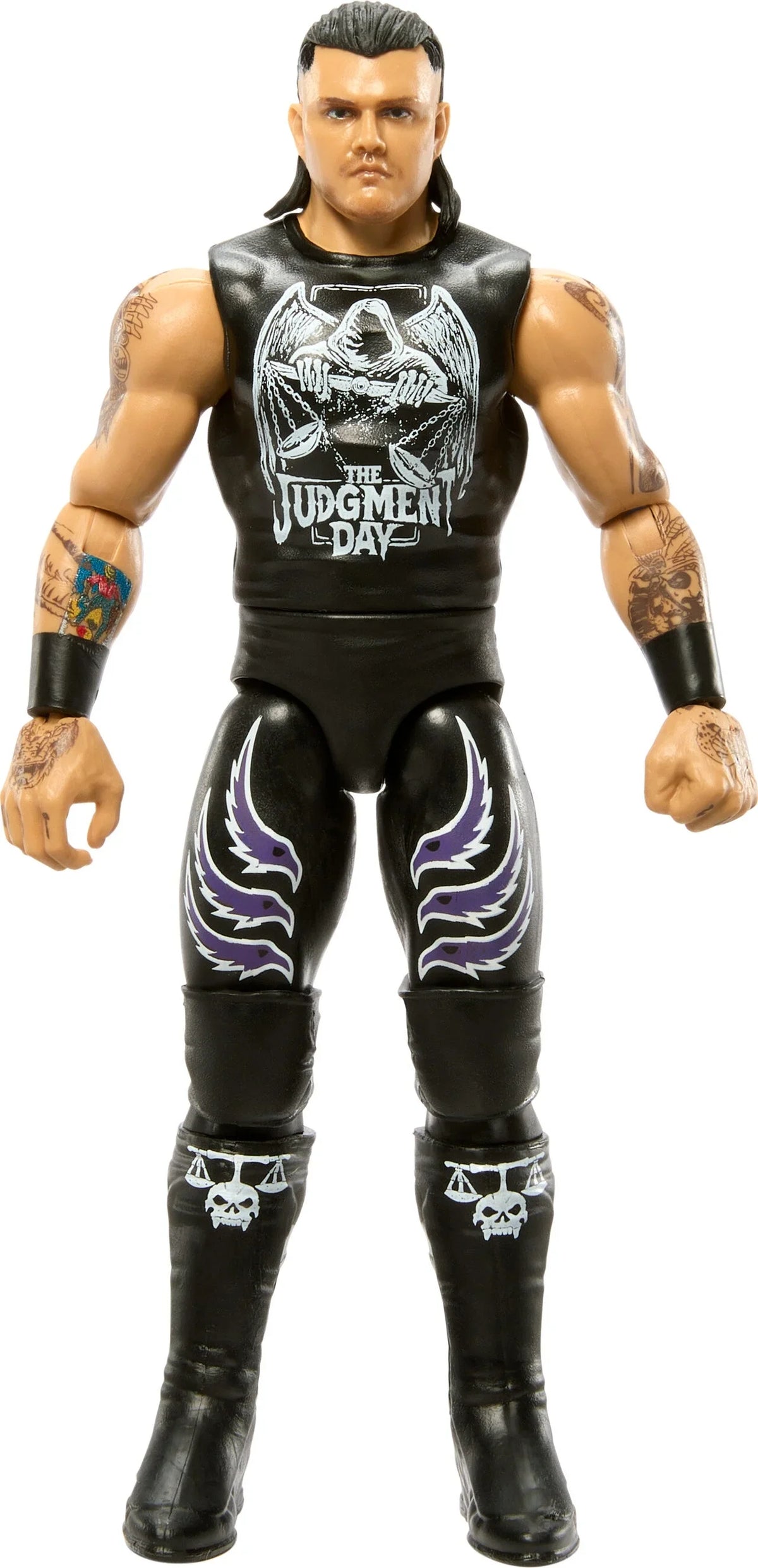 Look Mysterio WWE Dominik & 6-inch Superstar Life-Like Figure, with Action Articulation Collectible