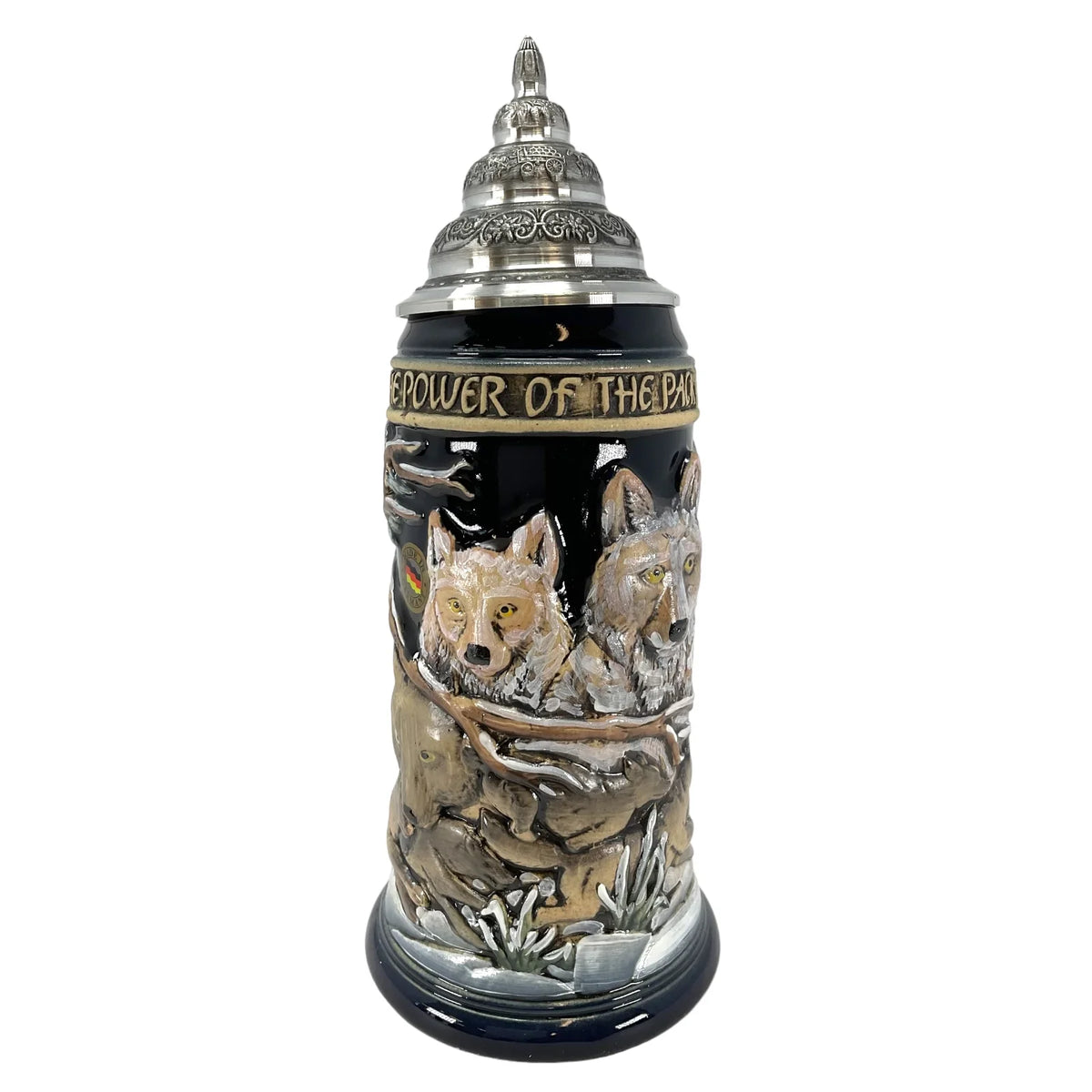 of Stein Power Peak in .75 Snow Beer Wolves the the Pinnacle Pack Liter German Trading Wolf