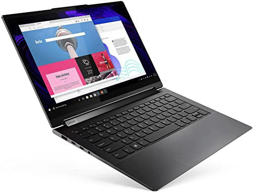 5.1, BT FHD -14.0" (Intel Fingerprint, 9i 10 2-in-1 HD Touchscreen 2022 Yoga 6, SSD, Laptop Intel Lenovo Xe, i7-1185G7 Home) Webcam, Win 8GB WiFi w/Hub IPS RAM, Backlit KYB, 4-Core, Iris 256GB