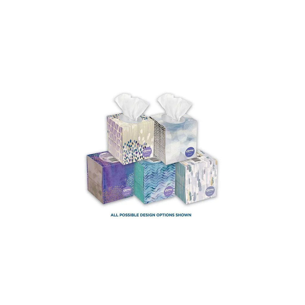 Ultra 65 Cube Pack, Kleenex tissues) Boxes (12 Soft Facial - Tissues