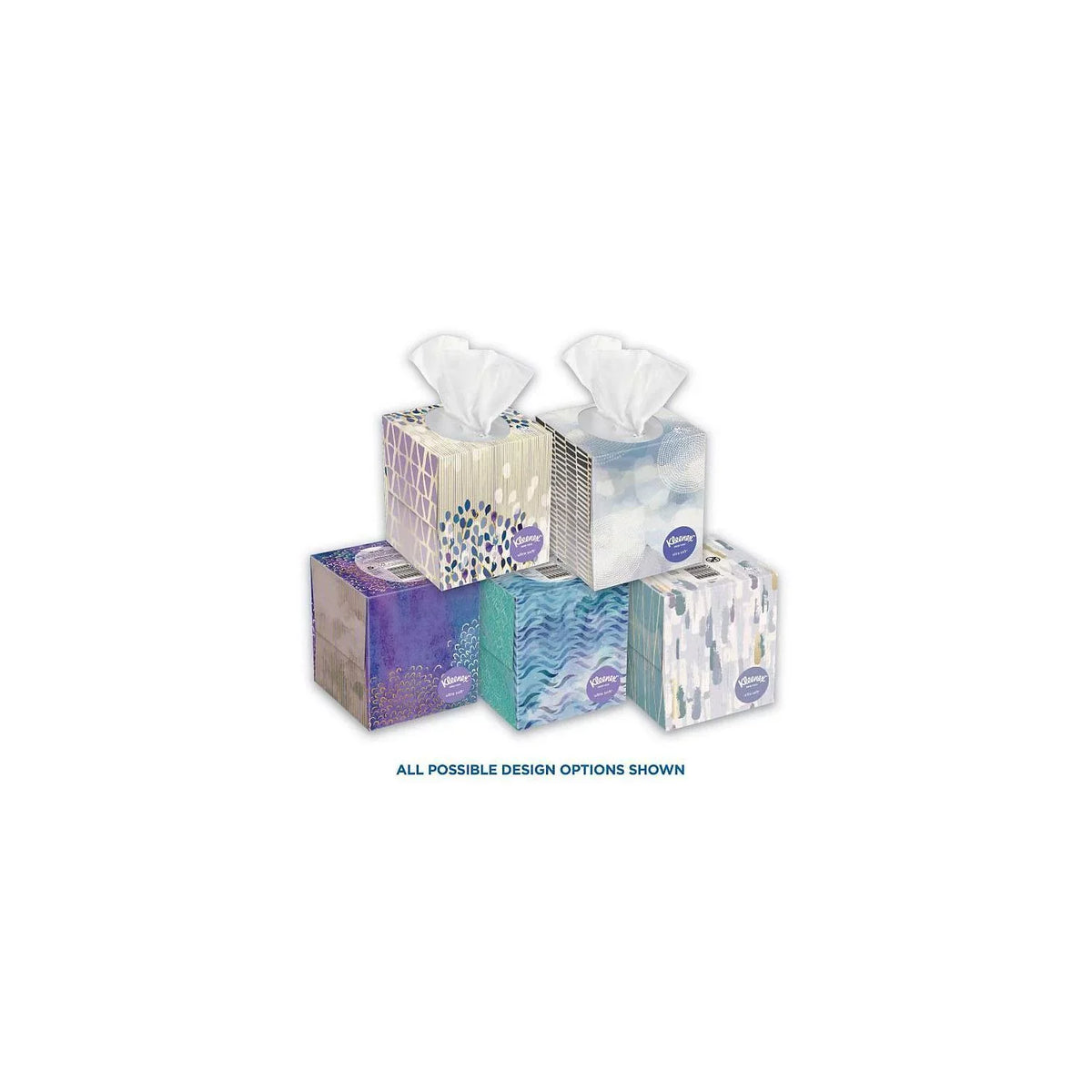 Ultra 65 Cube Pack, Kleenex tissues) Boxes (12 Soft Facial - Tissues