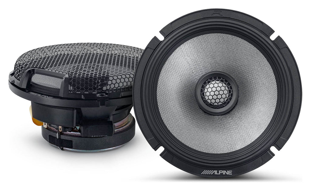 6.5" Audio 2-Way High-Resolution Alpine Certified (4) Speakers R2-S65 Car