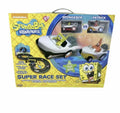 TRACK RACE RACERS SQUAREPANTS AND RACE SPONGEBOB SUPER BOAT SET