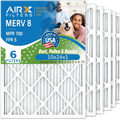 Furnace Filters Made AIRX WICKED MERV 10x24x1 Electrostatic by USA 5 Comparable AC Filter 700 HVAC to Pack 6 Filter MPR CLEAN Premium & FILTERS Pleated Conditioner AIR. 8 10x24x1 Air FPR Air
