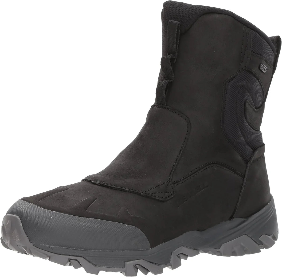 Merrell 7 Men's Black, Boot, 8" COLDPACK Polar M US ICE+ Snow Waterproof Zip