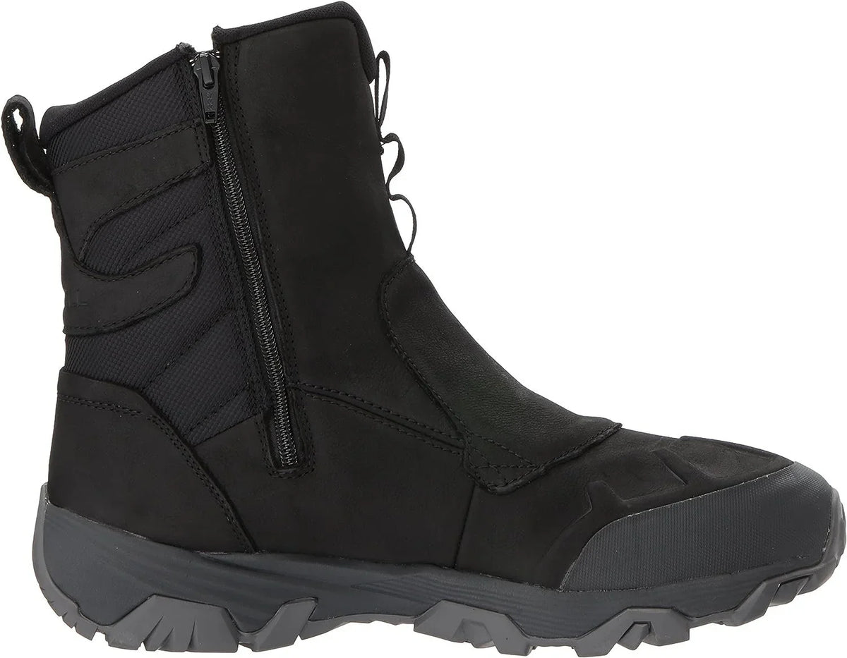 Merrell 7 Men's Black, Boot, 8" COLDPACK Polar M US ICE+ Snow Waterproof Zip