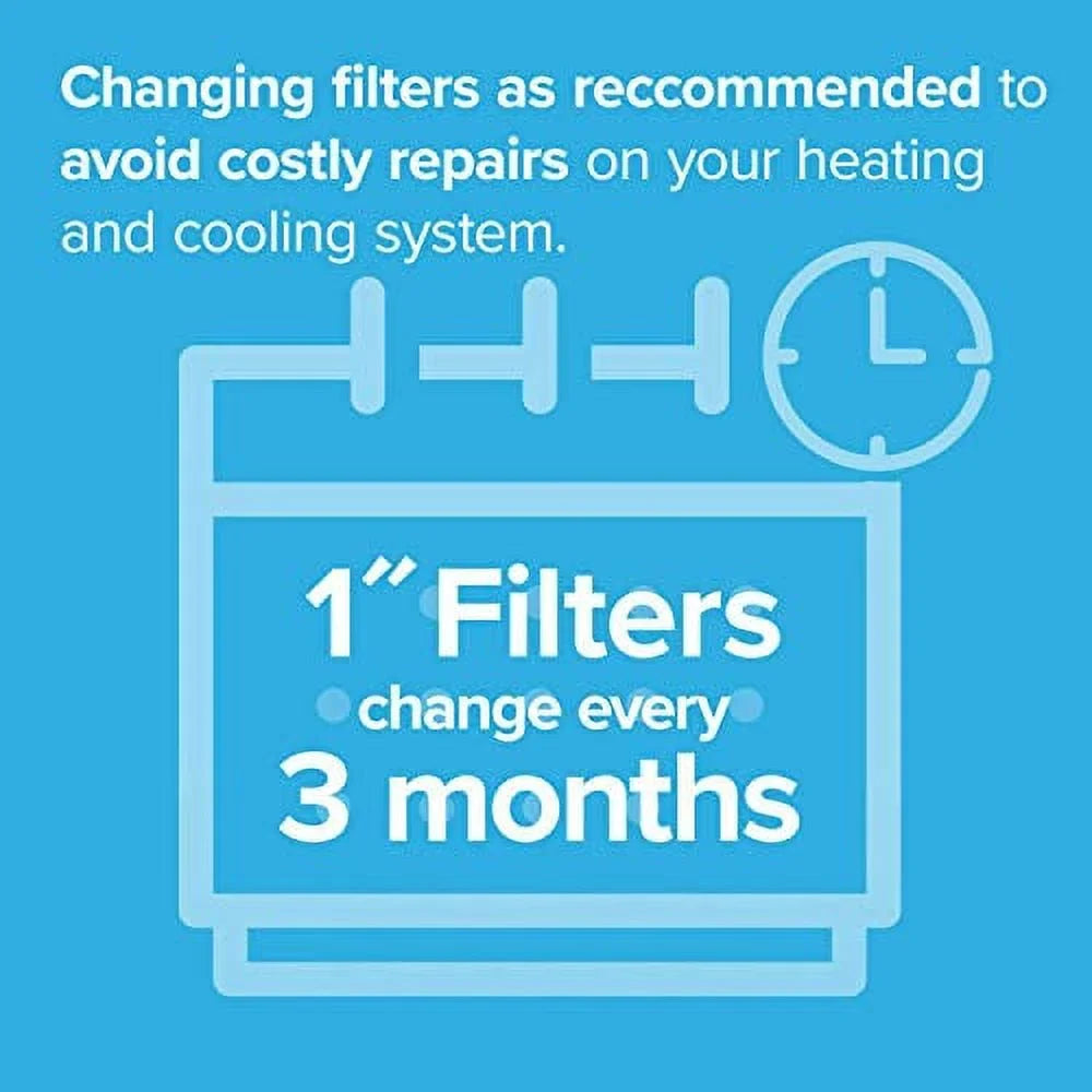 MPR x 12x24x1, Living 0.78) Allergen, 23.69 AC 6-Pack (exact Healthy Filtrete Air 11.69 Ultra Filter, dimensions x 1500, Furnace