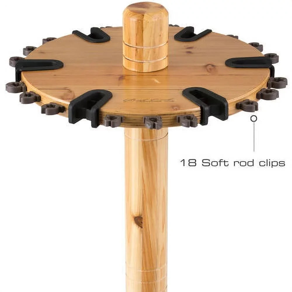 Spinning Round Creek Rush Rack Rod Fishing 30 Creations