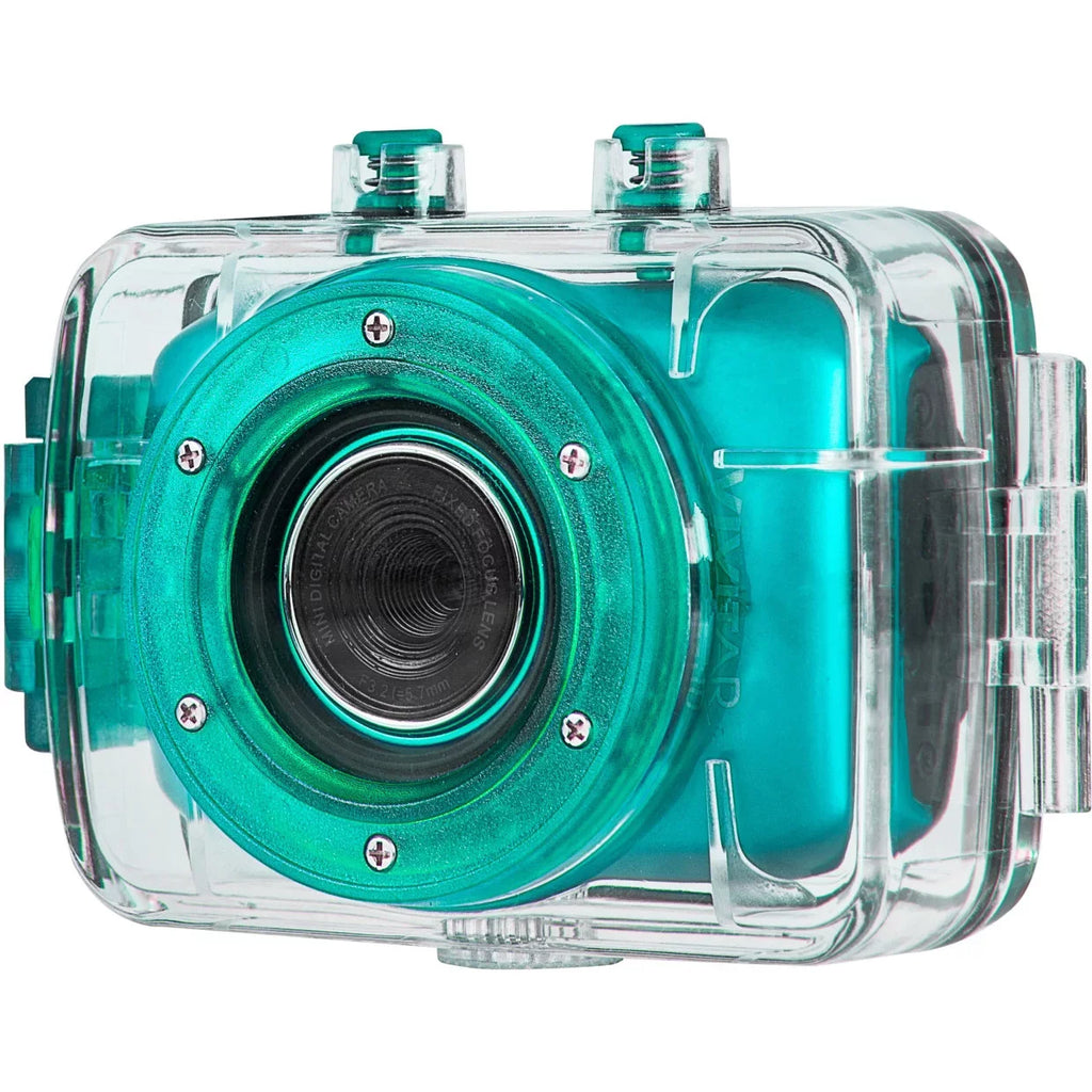 5.1MP 720P Teal Vivitar CAMCORDER ACTION