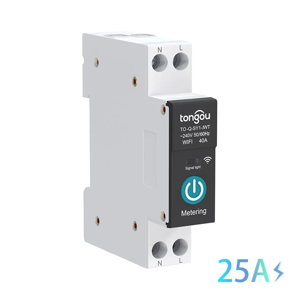 Wifi Circuit Switch Home Home Smart Can Wireless Remotely Metering Function Breaker Control Smart Switch With