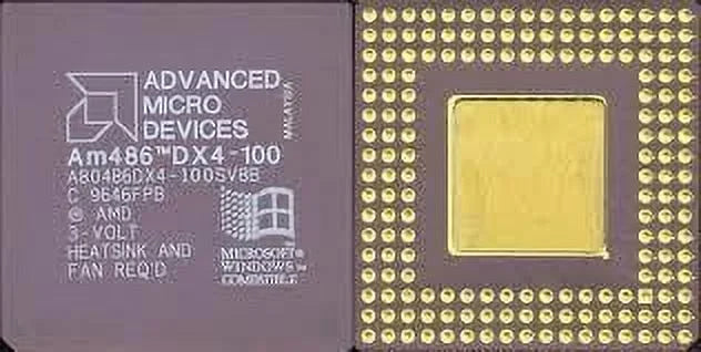 C DX4-100 AMD AM486TM CPU, 9604GPB 3VOLT