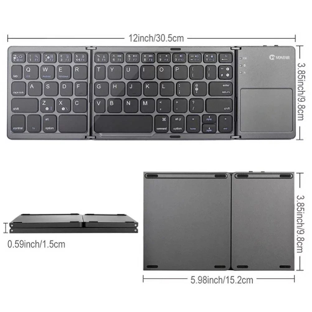 Folding 5z ASUS Keyboard Google 2 Nexus (2019) 5Q Pro Compact Max Phone, 4 for 3 Live Portable 2 Y1K iPad Pro, AR 7 V Plus 12.9 Wireless - M1, ROG 9.7 10.5 Rechargeable 4 Zenfone