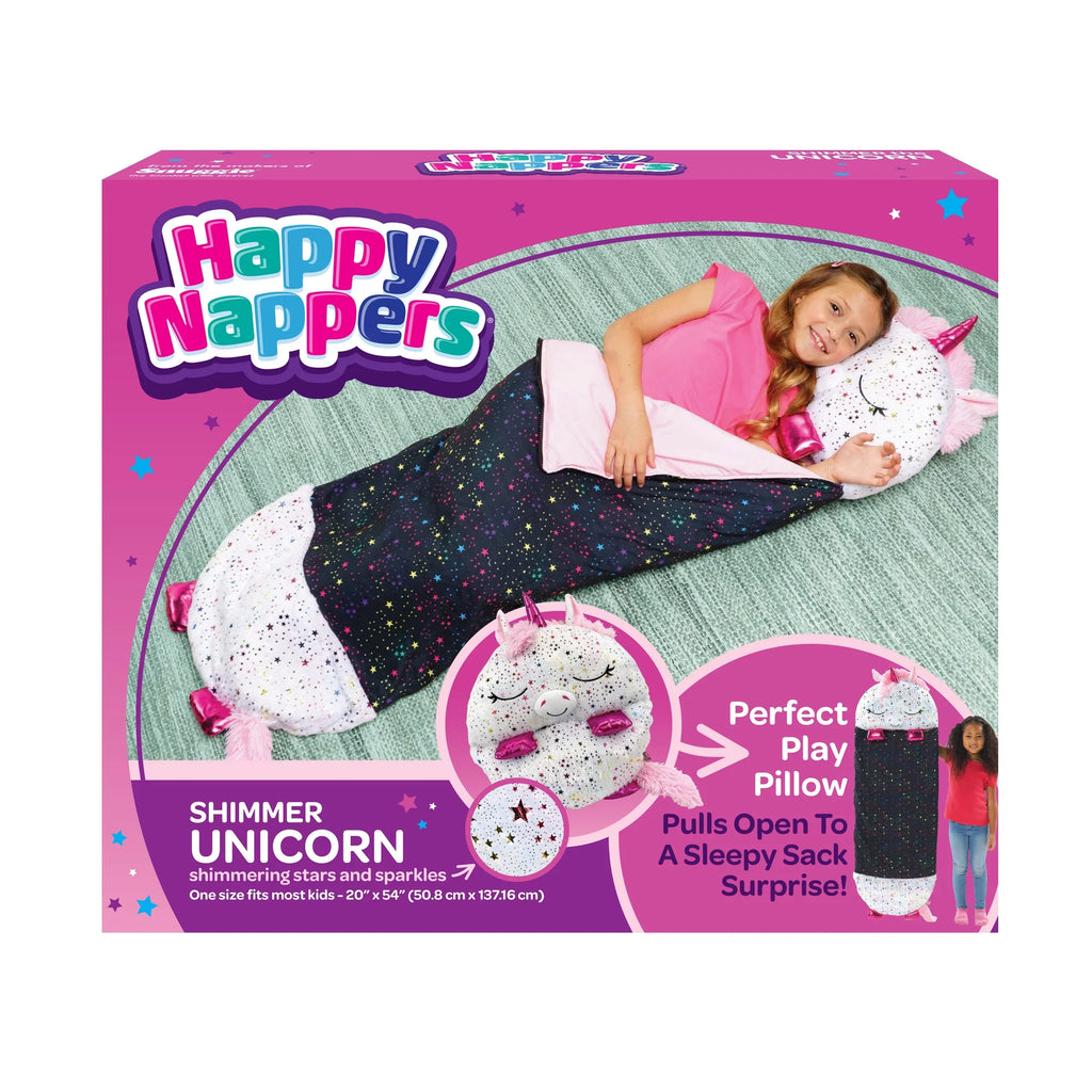 One, and Sack Pillow in Nappers Unicorn Toy Sleeping Happy Plush