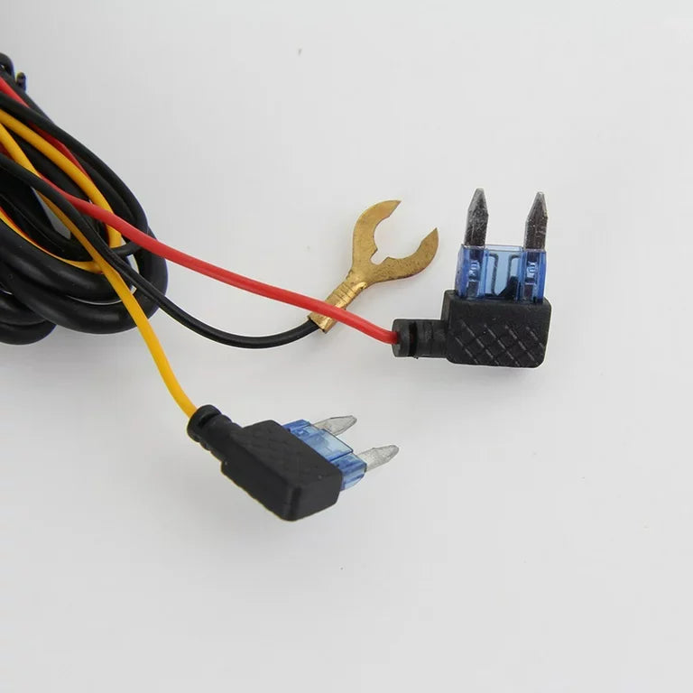 Camera 5V Hour Charging Parking To Monitoring，Hardwire DVR 24 Recorder Cable Charger Kit Camera 12V Buck Dash Line ，DashCam