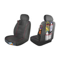 2 43156WDI and Seat Universal Piece Red, with Covers Black - Dickies Genuine Storage Car Front