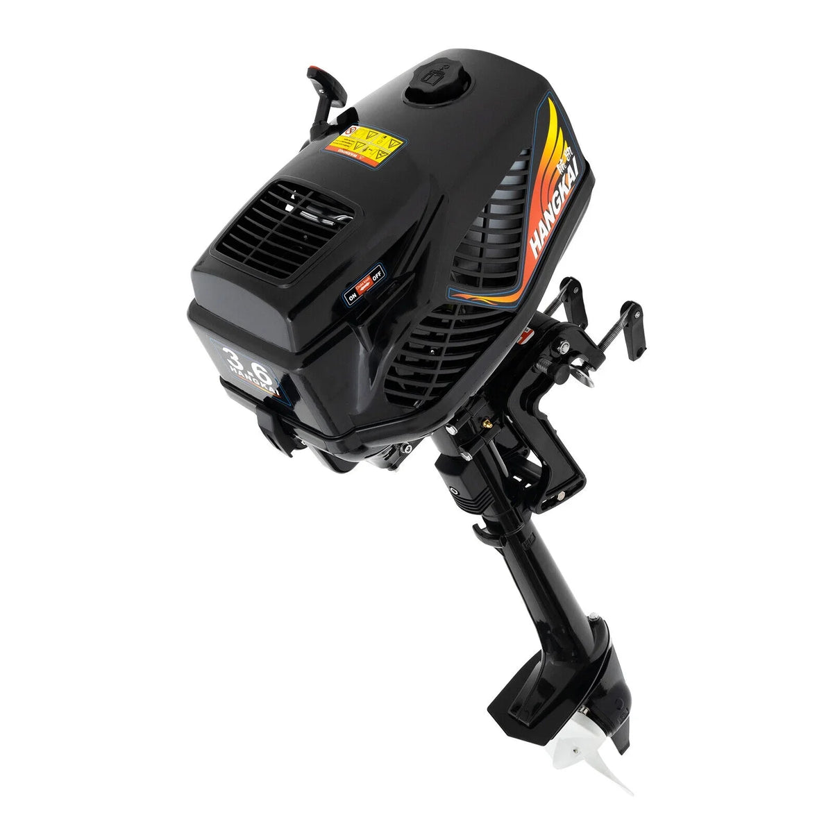 Cooling Boat Fishing CDI HANGKAI Engine HP Outboard Outboard Motor 90cm/35.4in Water 2 Motor Stroke Boat 3.6