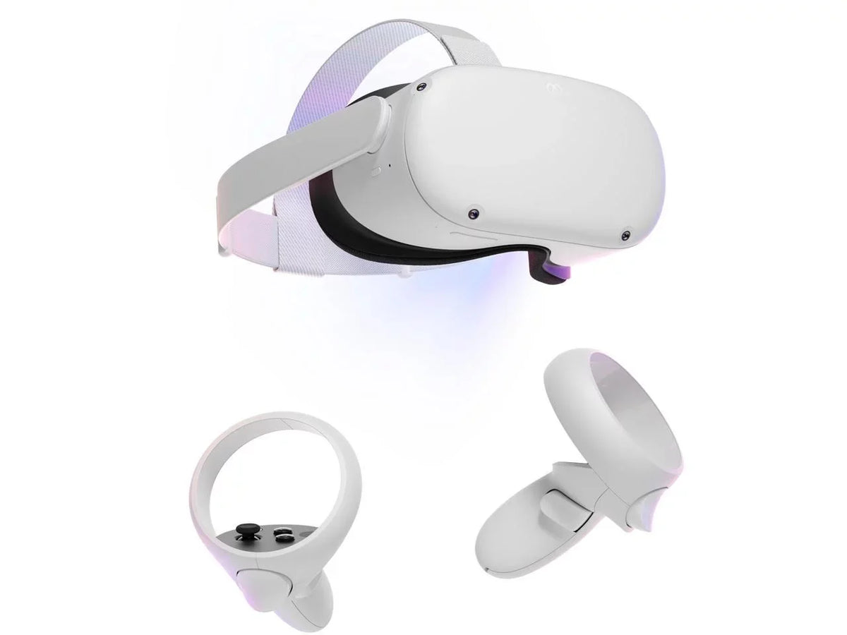 256GB, Meta Cefesfy Advanced Quest Bundle with All-In-One Headset, Accessory Reality Virtual (Oculus), 2