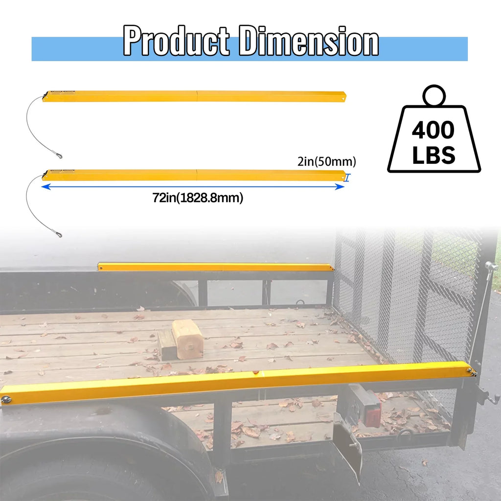 Pounds HECASA Utility 2 Assist Gate 350 Trailer Ramp Lift Tailgate Sided Lift System Liftgate