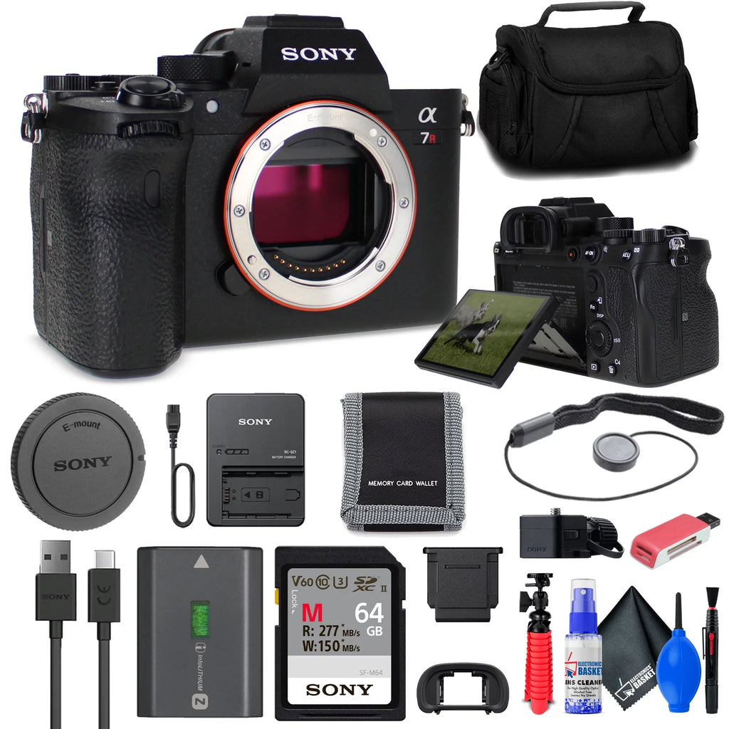 Camera + IV a7 + Sony FE 64GB Lens 24-70mm More + Card Sony Mirrorless