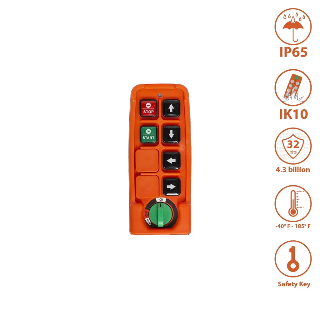 220~240V 50/60HZ w/ Stop 1100 lbs. Wireless Electric / 550 w/trolley Prowinch Rope Emergency Hoist lbs.
