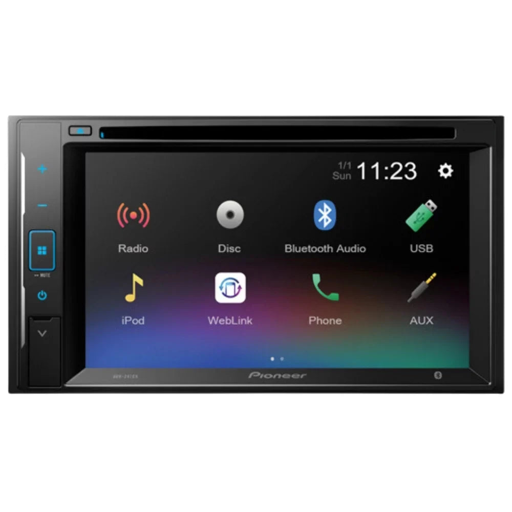 Double AVH-241EX W/ Toyota Eom Stereo Bluetooth/Backup Media W/Out Touchscreen Camera/Install Receiver Car DVD/CD 2009-2010 Kit/in-Dash 6.2" Matrix Pioneer with for Nav Digital DIN KIT4961 Bundle