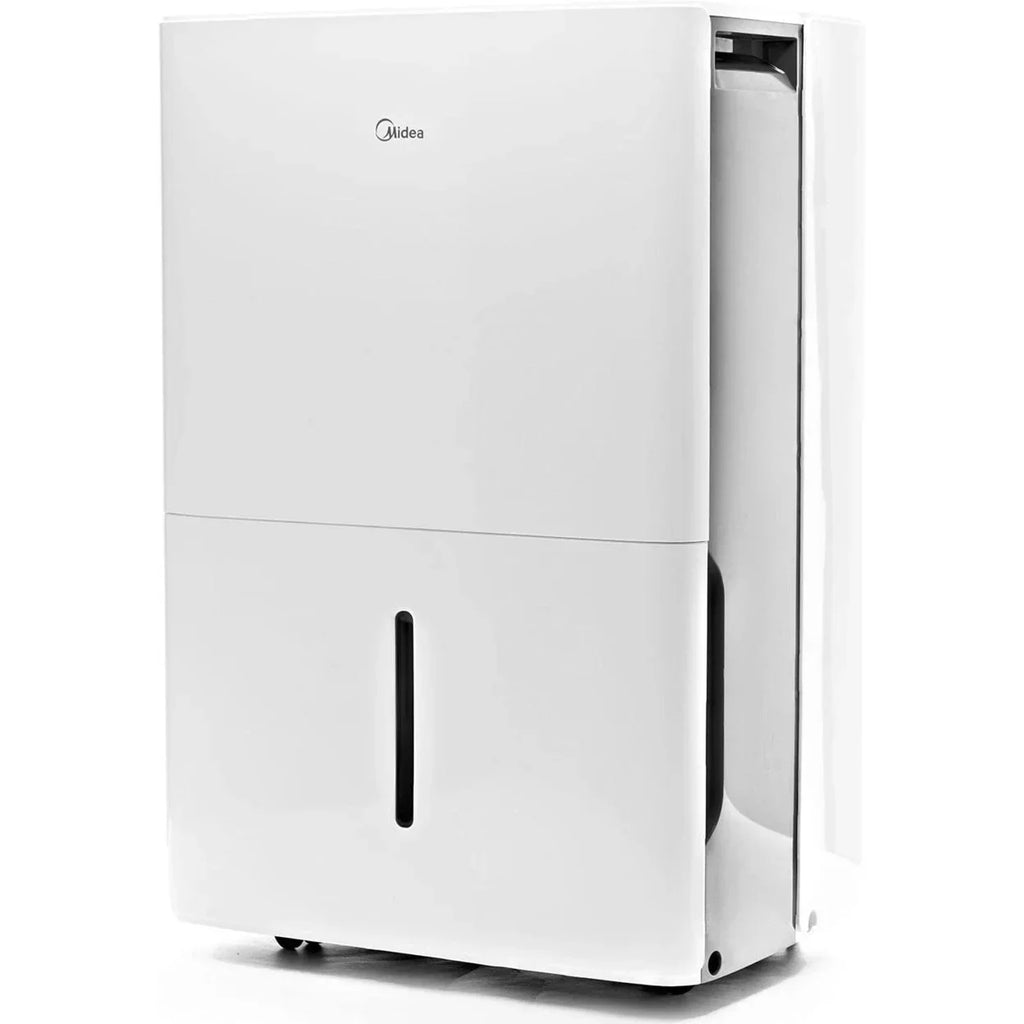 EnergyStar (Refurbished) Wet Dehumidifier Smart with Rooms Pump 50 Pint Restored Midea for