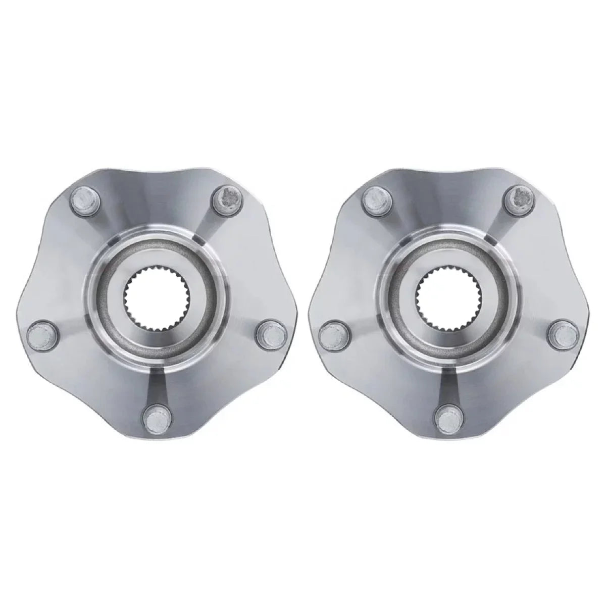 2017-2018 Set AutoShack for Side 5-Lug Passenger 2.5L Qashqai FWD Nissan Rogue 2017 Hub of HB613359PR 2014-2016 2017-2019 AWD 2.0L Bearing 2 Replacement Rogue Wheel 2019 and 2018 Sport Front Driver