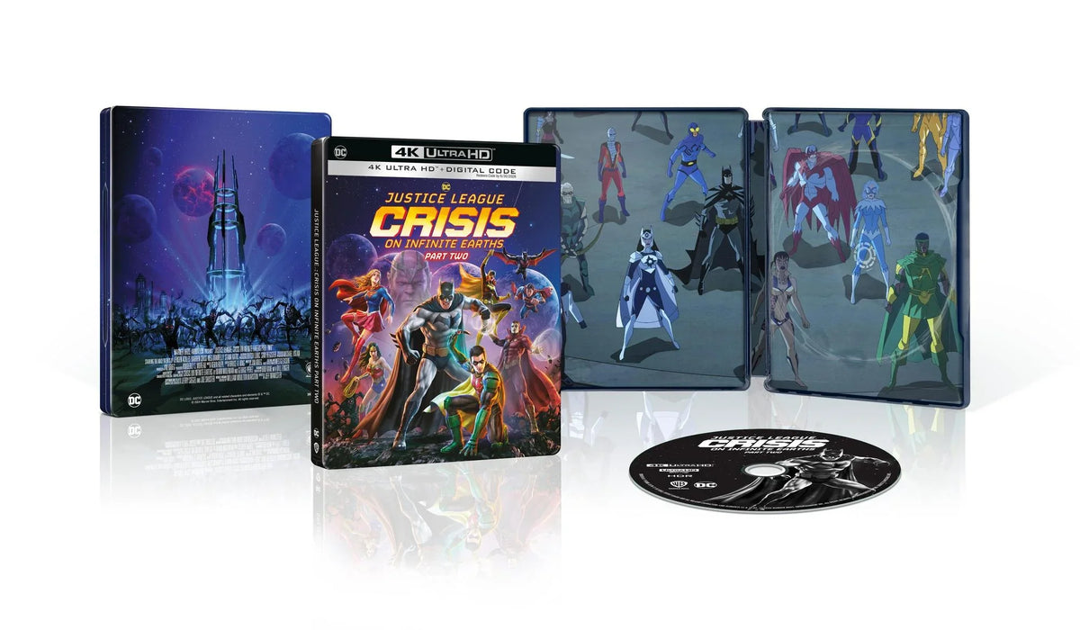 Ultra Earths on Edition + Part Steelbook) Crisis (Limited Justice HD (4K Infinite Two Digital League: Copy)