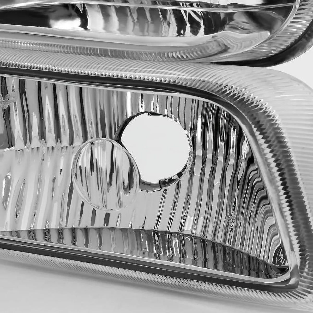 '- Set Headlights With For Chevy Corner Pair Lights Silverado Suburban Clear | AKKON Bumper | Replacement Tahoe 00-06 99-02
