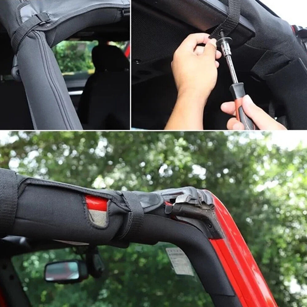 Jeep Leather Installation Easy Top 07-18 JKU with Sun Protection JK Ultimate Wrangler Enhance Protection Your Sunshade - and