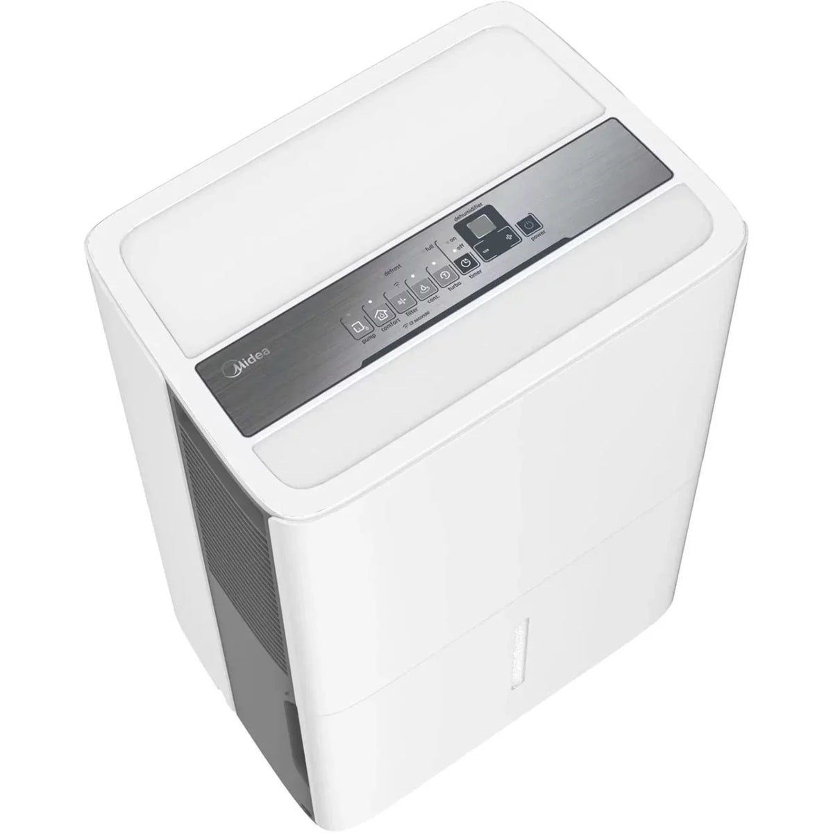 EnergyStar (Refurbished) Wet Dehumidifier Smart with Rooms Pump 50 Pint Restored Midea for
