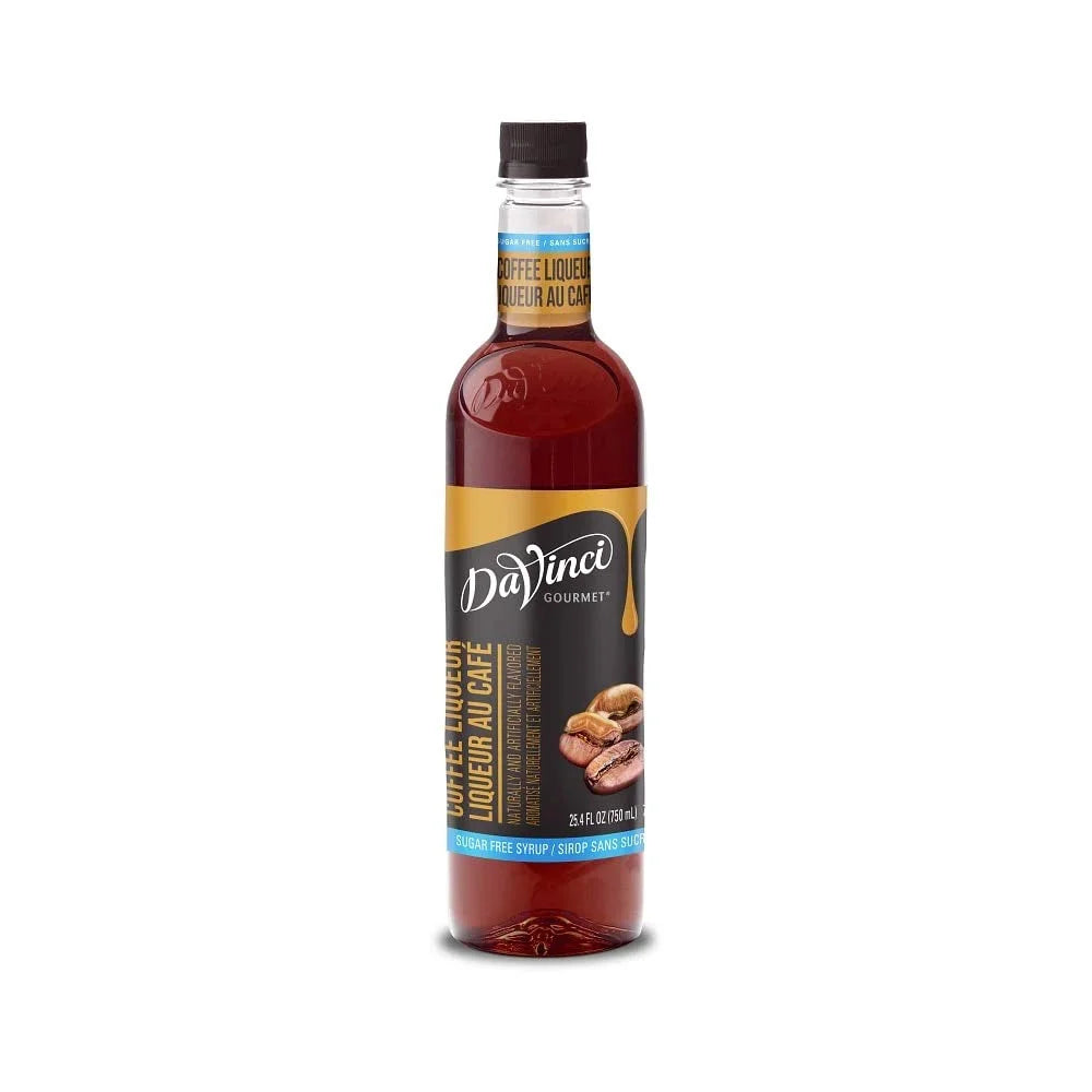Da Syrup, Sugar-Free Bottle Liqueur Plastic Vinci Coffee 750ml