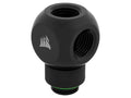 XF Series Corsair Hydro X Rotary Black Y-Splitter,
