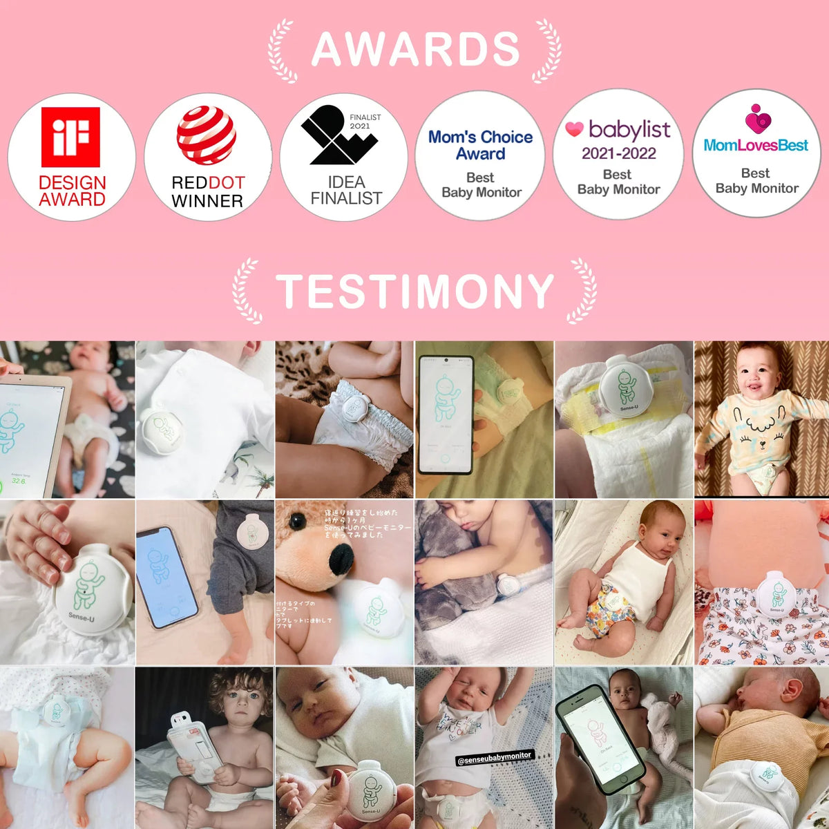 Abdominal with Notifies Temperatures, 3+Camera, Monitor Long Movement, Talk, You High/Low for 2-Way Range Smart Rollover, Sense-U Audio, Baby Monitor Video Baby Motion, Night No Vision, That Detected