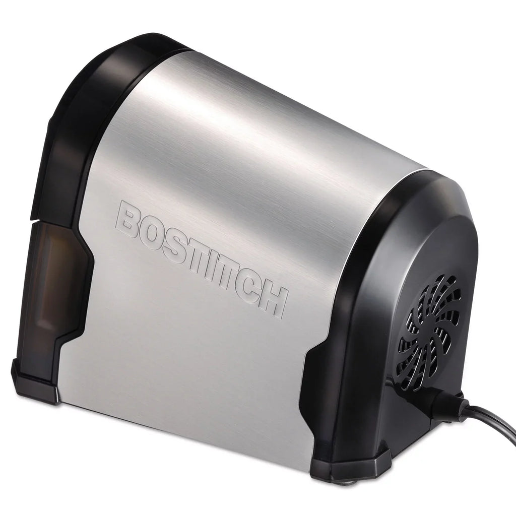 Bostitch 9", Glow Pencil 10.63" X 6.13" Stanley Super Commercial Black/silver Sharpener, Pro Electric X Ac-powered,