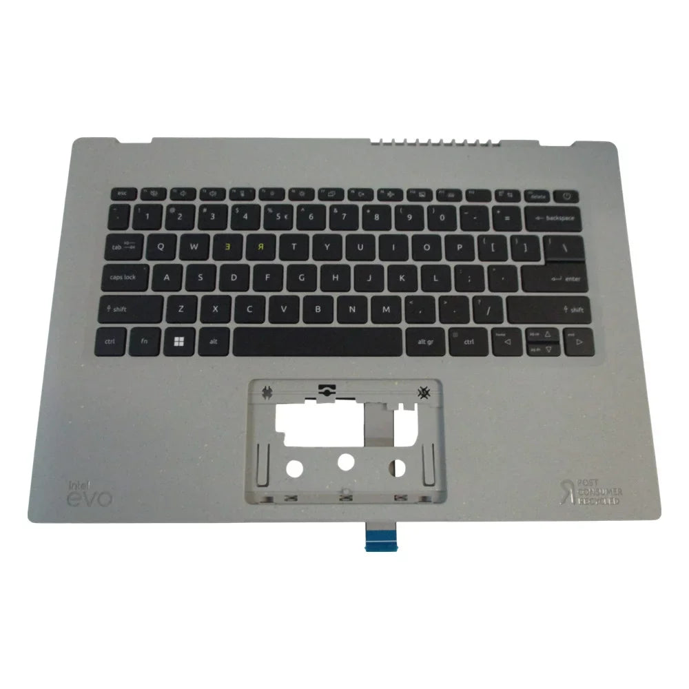 AV14-51 Vero Upper w/ Backlit Gray Keyboard Aspire Case Acer Palmrest 6B.KBMN7.030